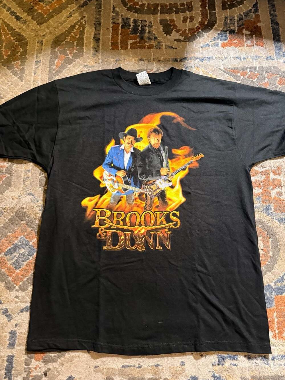 Brooks and Dunn Tour Shirt Country Music Size Medium/Large